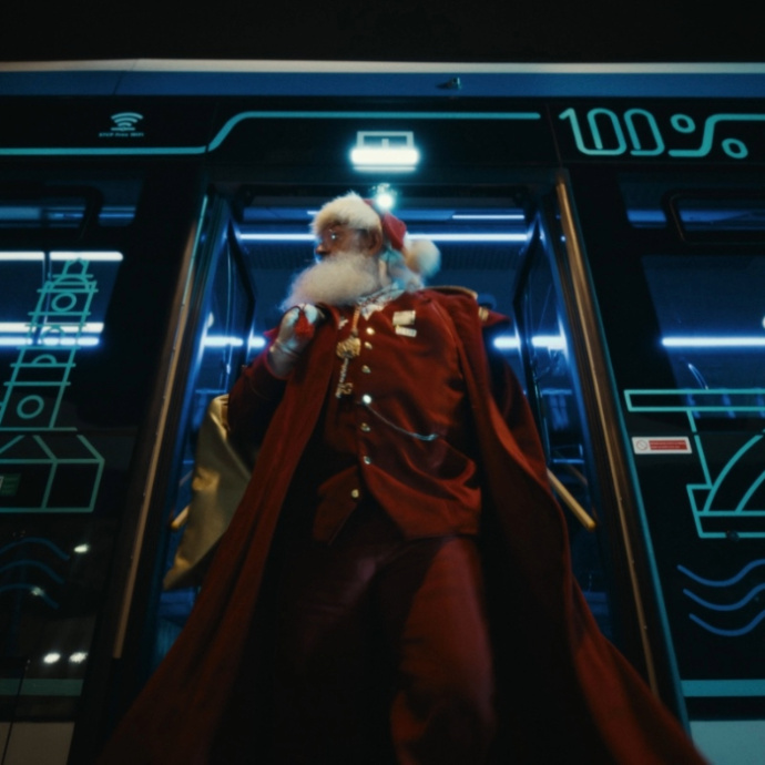 autocarro do pai natal